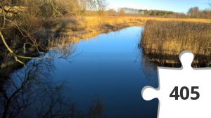 Jigsaw puzzle - Vinterstemning på vestfyn