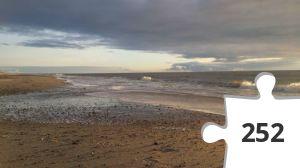 Jigsaw puzzle - Vadehavet ved aftentide