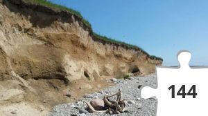 Jigsaw puzzle - Erosion på Endelave