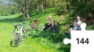 Jigsaw puzzle - Cykeltur på Alhedestien