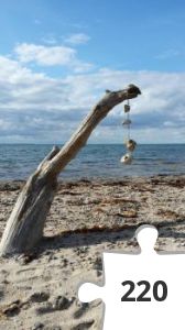 Jigsaw puzzle - Strand på Æbelø