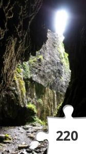Jigsaw puzzle - Indgang til Spar Cave