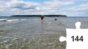 Jigsaw puzzle - På vej til Æbelø