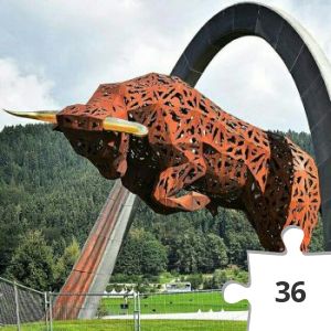 Jigsaw puzzle - redbull