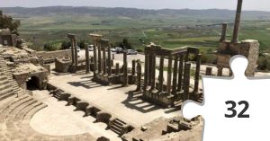 Jigsaw puzzle - dougga tunisie
