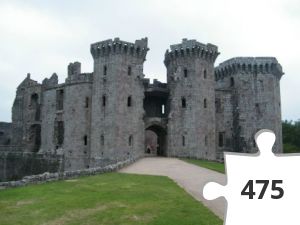 Jigsaw puzzle - Raglan Castle