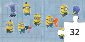 Jigsaw puzzle - GTM05 Minions a