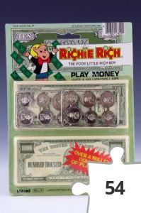 Jigsaw puzzle - Richie Rich Play Money