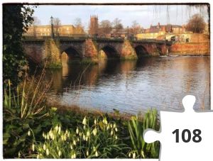 Jigsaw puzzle - Chester in Spring