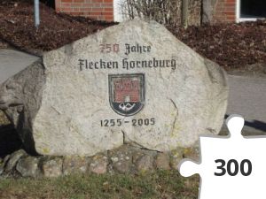 Jigsaw puzzle - 7# Horneburg in Teilen