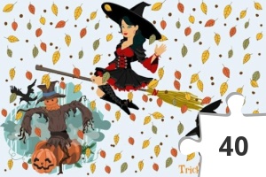 Jigsaw puzzle - Trick or Treat