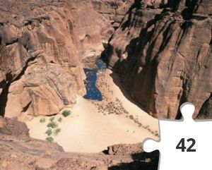Jigsaw puzzle - Ennedi-Gebirge_im_Tschad