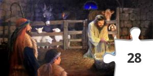Jigsaw puzzle - Nativity 12x24