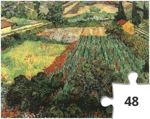 Jigsaw puzzle - Field-with-Poppies