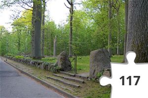 Jigsaw puzzle - Amtshospitalet Kirkegård