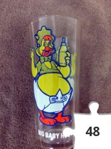 Jigsaw puzzle - Baby Huey Pepsi Collector Series glass