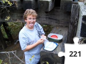 Jigsaw puzzle - I found it Papa!