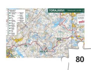 Jigsaw puzzle - retkeilyreitti