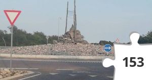 Jigsaw puzzle - rundkørsel