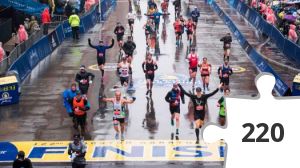 Jigsaw puzzle - The Finish Line!