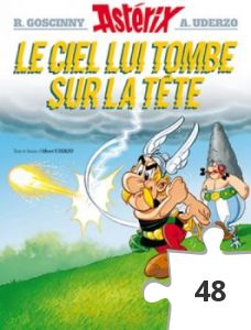 Jigsaw puzzle - le ciel lui tombe sur la tete