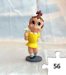 Jigsaw puzzle - Little Audrey Teeny Weeny Mini-maquette, Nuff Said Collectibles yellow dress variant