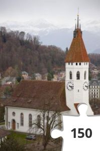 Jigsaw puzzle - Stadtkirche Thun