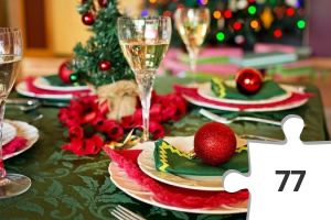 Jigsaw puzzle - christmas-table-1909796__480