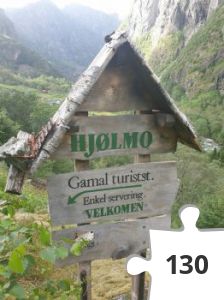 Jigsaw puzzle - Pussel i Øvre Eidsfjord