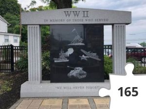 Jigsaw puzzle - WW II Memorial