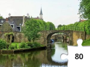 Jigsaw puzzle - #vv ZW FRL Puzzeltrail