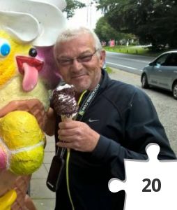 Jigsaw puzzle - Der samles energi til næste cache