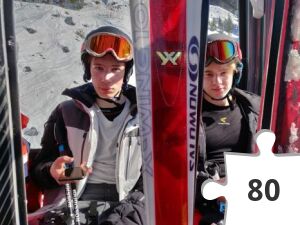 Jigsaw puzzle - Hississä Meribelissä