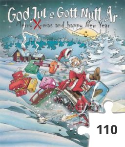 Jigsaw puzzle - En Skoogstokig jul