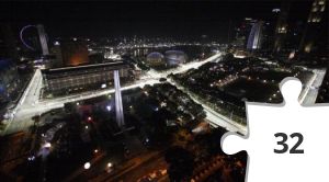 Jigsaw puzzle - Marina bay street circuit 3