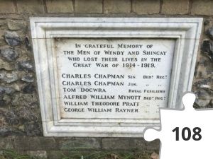 Jigsaw puzzle - War Memorial #828 ~ Wendy & Shingay (1)