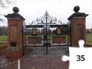 Jigsaw puzzle - memorial gates