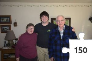 Jigsaw puzzle - Tim and Grandparents