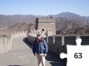 Jigsaw puzzle - Den kinesiske Mur