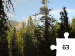 Jigsaw puzzle - A Rainbow Over Braeval