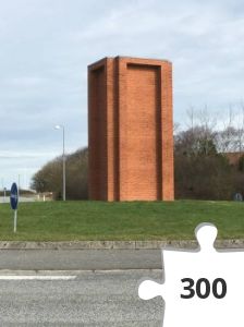 Jigsaw puzzle - Oustrupvej rundkørsel.