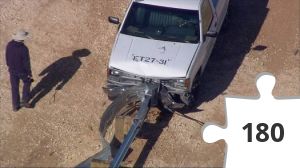 Jigsaw puzzle - Guardrail Test Crash