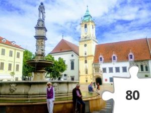 Jigsaw puzzle - Slovakiet, Bratislava september 2013