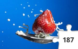 Puslespil - Jordbær