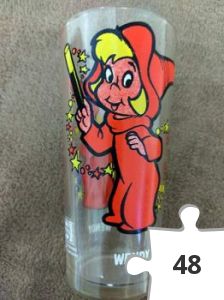 Jigsaw puzzle - Wendy Pepsi Collector Series glass