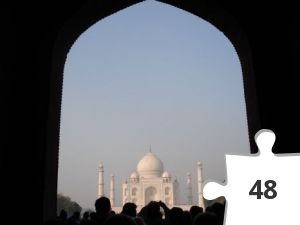 Jigsaw puzzle - Taj Mahal