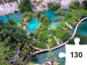 Jigsaw puzzle - croatie plitvice