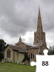 Jigsaw puzzle - Church Micro 3742...Eltisley - St Panionia
