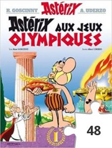 Jigsaw puzzle - Asterix aux jeux olympiques