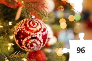 Jigsaw puzzle - christmas-ornament-1042545__480